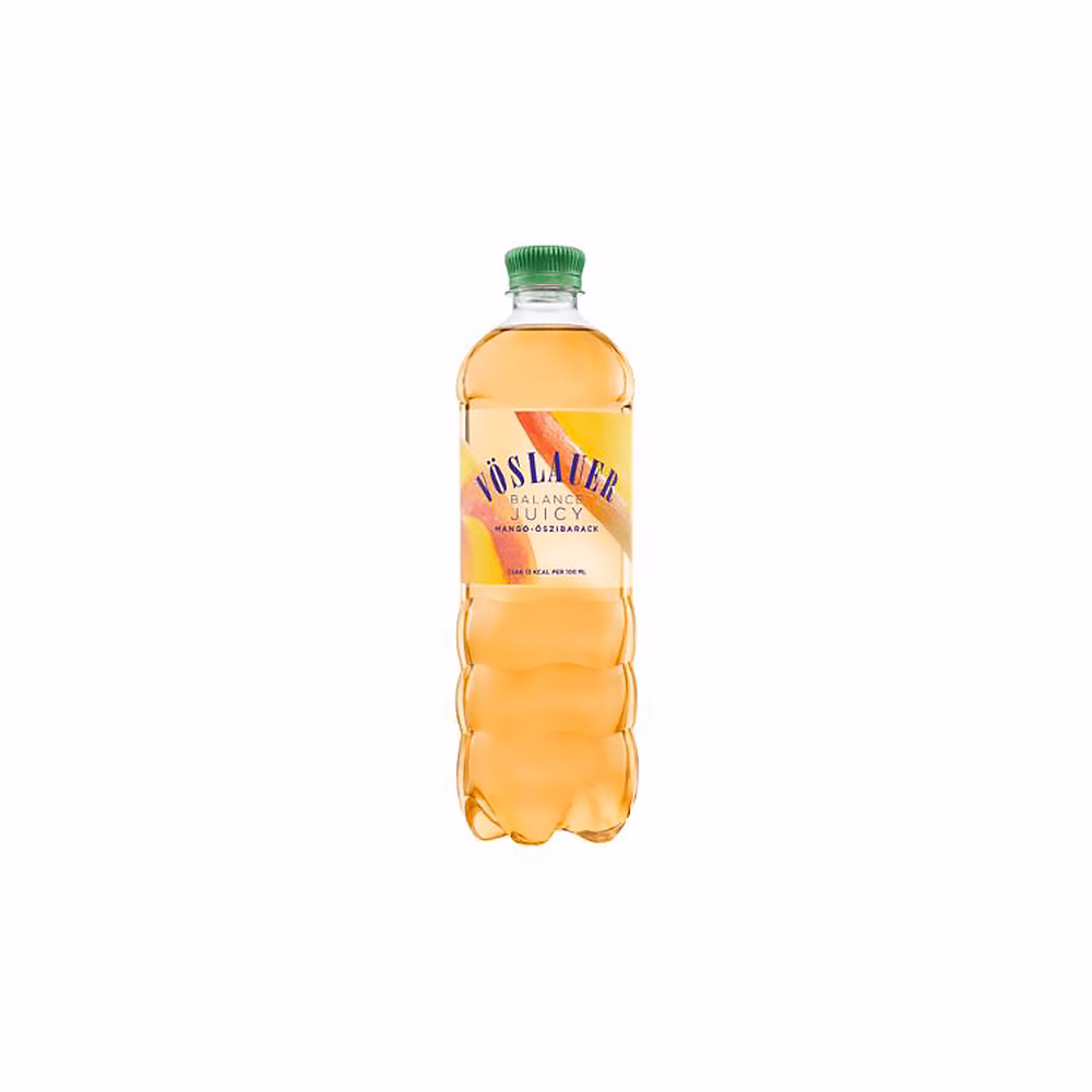 Ásványvíz szénsavas VÖSLAUER Balance Juice mango-őszibarack 0,75L DRS Ásványvíz szénsavas VÖSLAUER Balance Juice mango-őszibarack 0,75L DRS