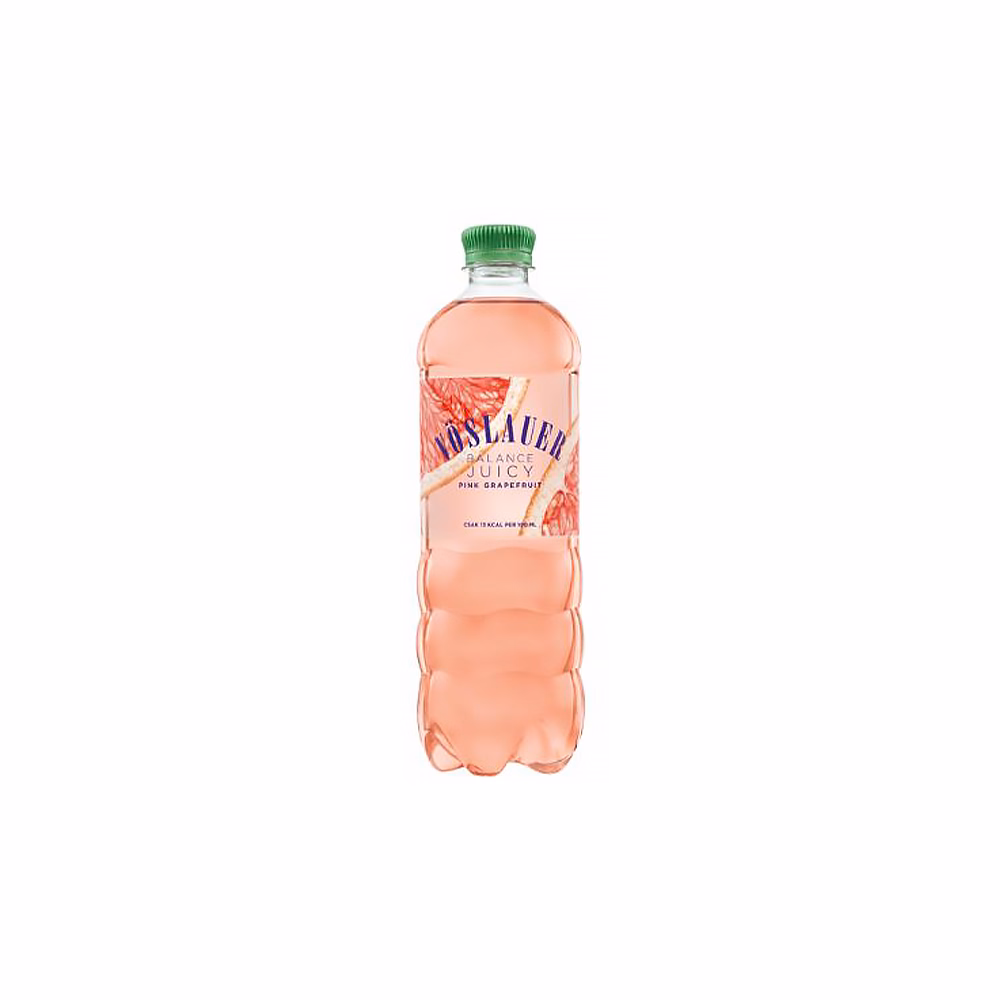 Ásványvíz szénsavas VÖSLAUER Balance Juicy pink grapefruit 0,75L DRS