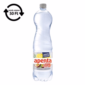 Ásványvíz szénsavmentes APENTA Vitamixxx citrom-maracuja zero 1,5L DRS