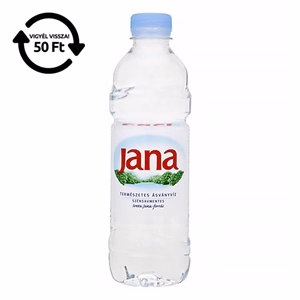 Ásványvíz szénsavmentes JANA 0,5L DRS
