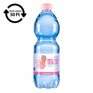 Ásványvíz szénsavmentes MIZSE 0,5L DRS