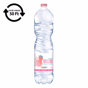 Ásványvíz szénsavmentes MIZSE 1,5L DRS