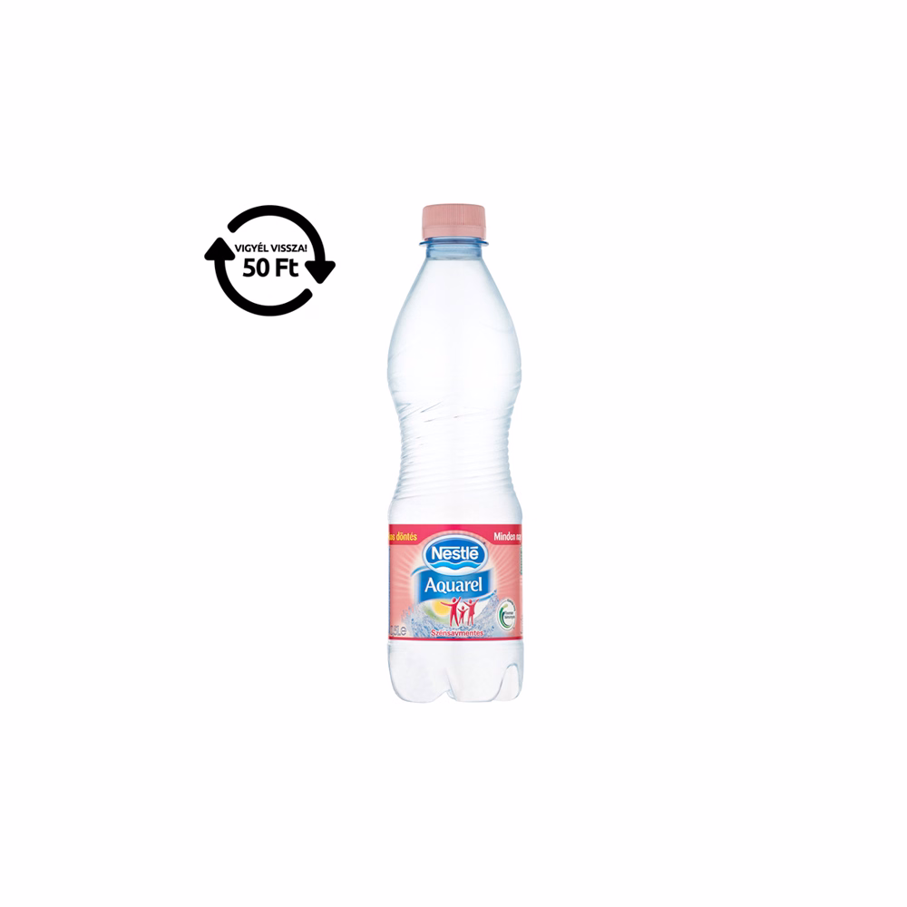 Ásványvíz szénsavmentes NESTLÉ AQUAREL 0,5L DRS