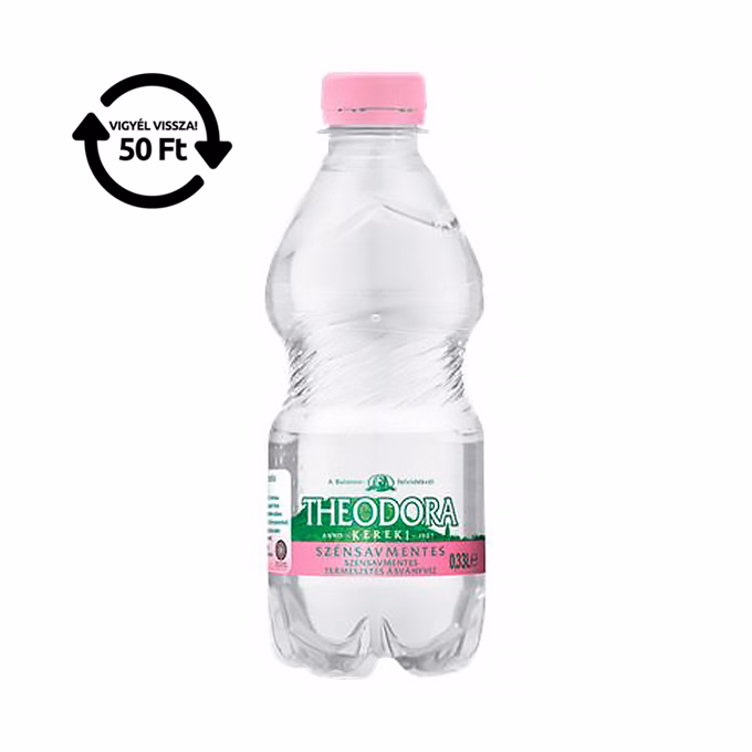 Ásványvíz szénsavmentes THEODORA 0,33L DRS