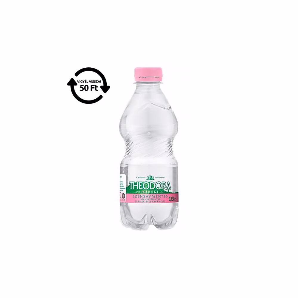 Ásványvíz szénsavmentes THEODORA 0,33L DRS