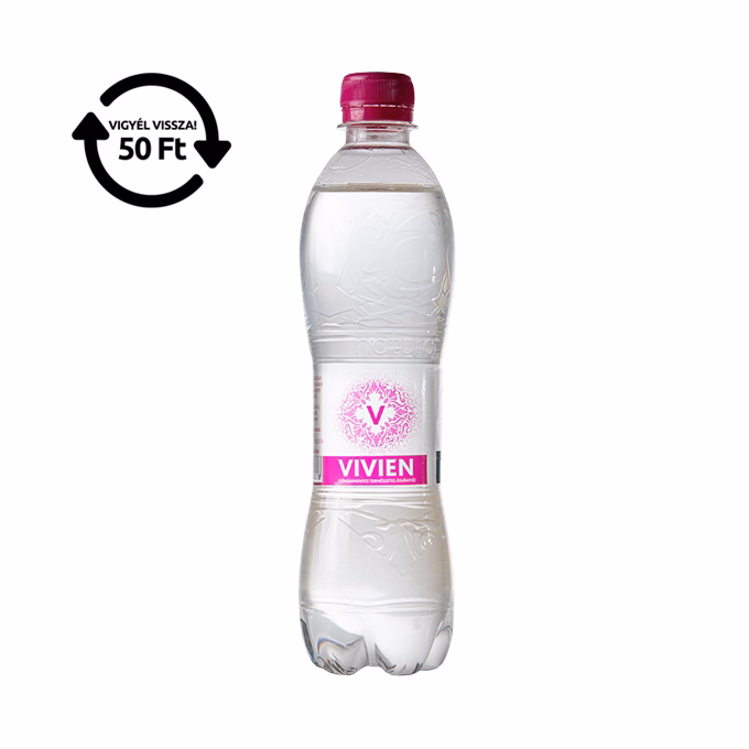 Ásványvíz szénsavmentes VIVIEN 0,5L DRS