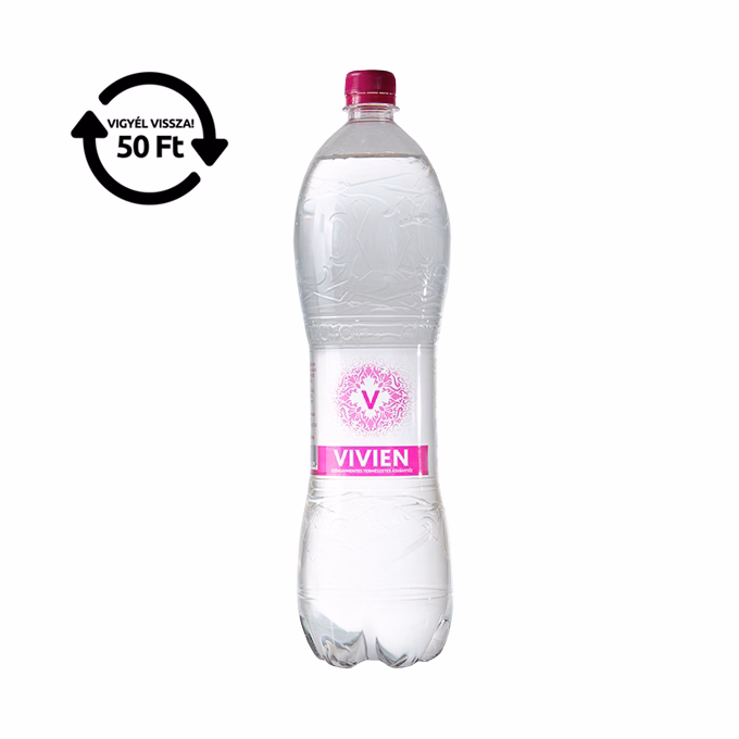Ásványvíz szénsavmentes VIVIEN 1,5L DRS