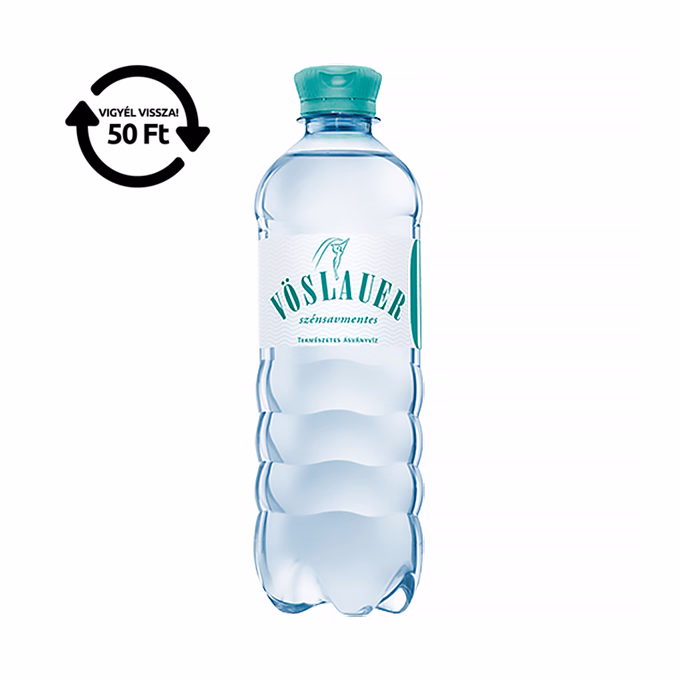 Ásványvíz szénsavmentes VÖSLAUER 0,5L DRS