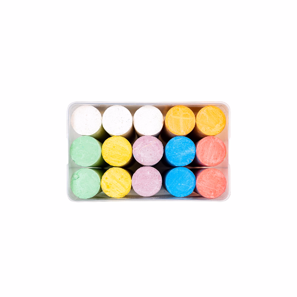 Aszfaltkréta ASTRA FUN vödrös jumbo 15 darabos