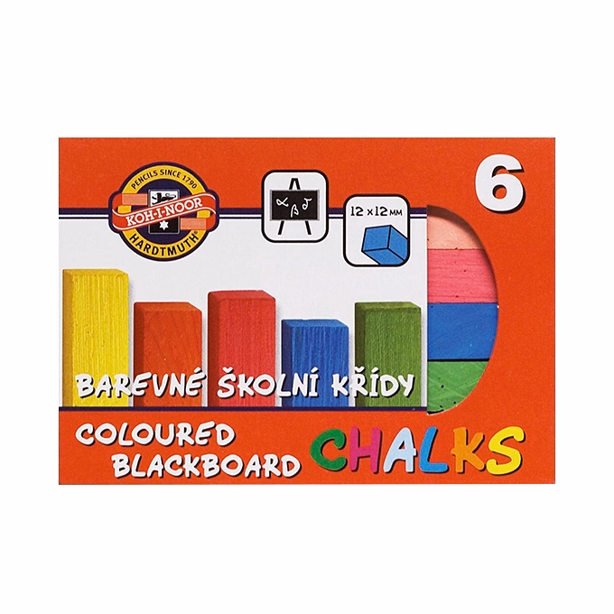 Aszfaltkréta KOH-I-NOOR 6 színű