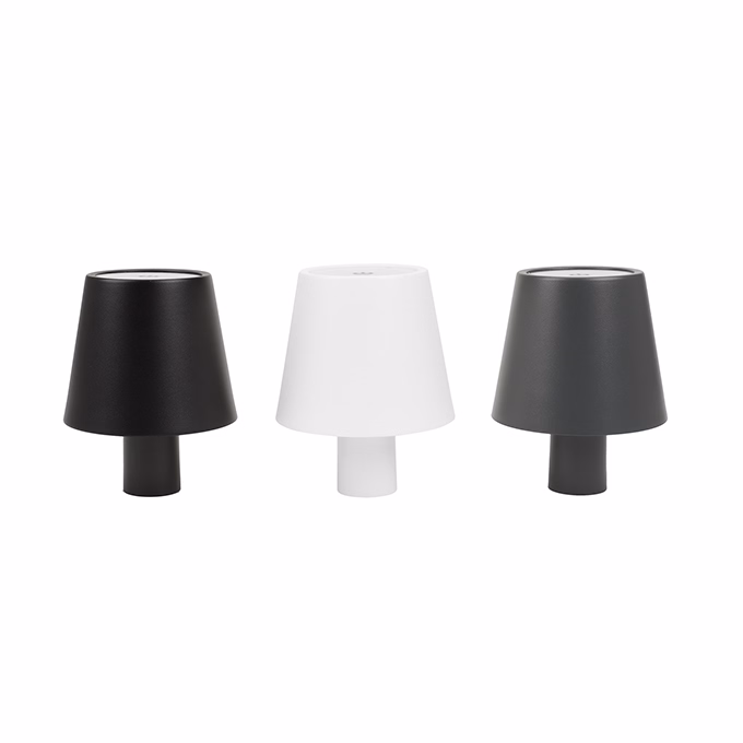 Asztali lámpa ADDLIVING LED tölthető Bottle light fekete