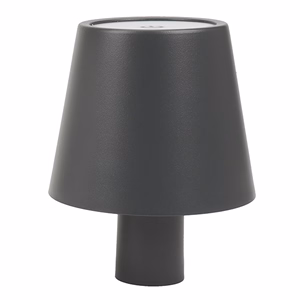 Asztali lámpa ADDLIVING LED tölthető Bottle light szürke