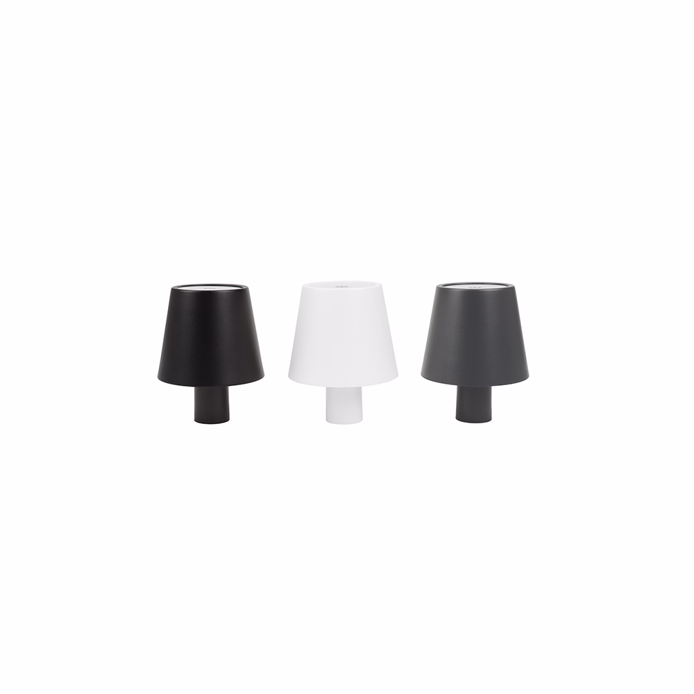 Asztali lámpa ADDLIVING LED tölthető Bottle light szürke