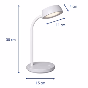 Asztali lámpa MAUL MAULabby LED 4,7W fehér