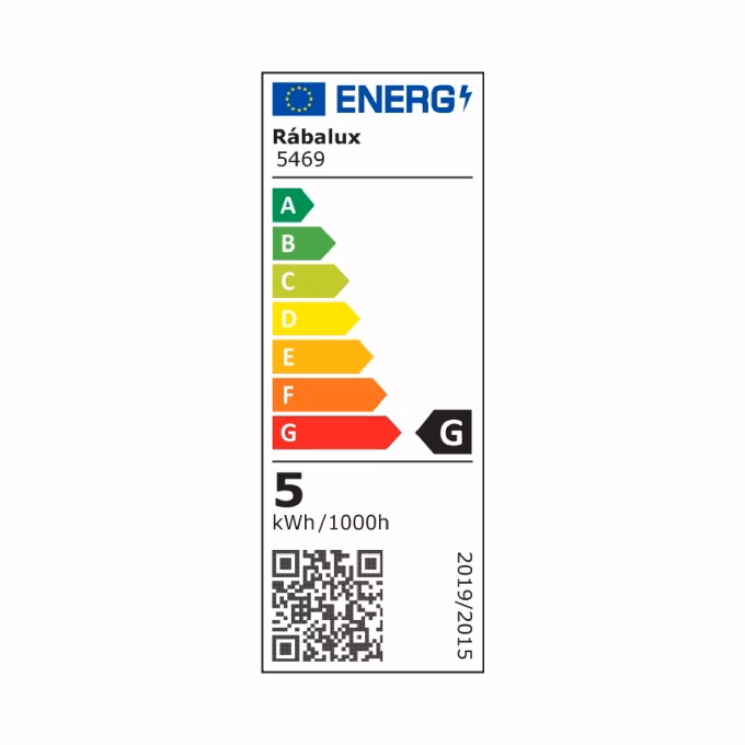 Asztali lámpa RÁBALUX Anais LED 4,8W fém ezüst
