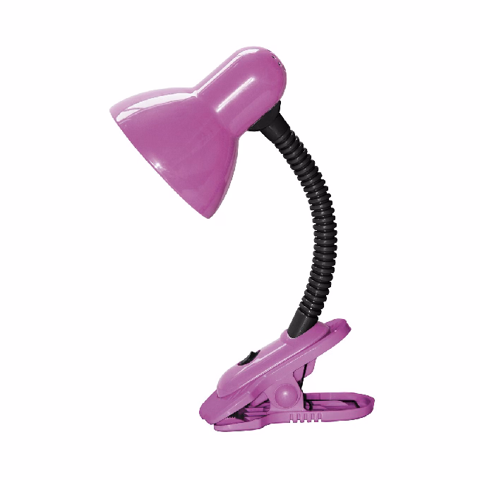 Asztali lámpa RÁBALUX Dennis halogén E27 40W fém pink