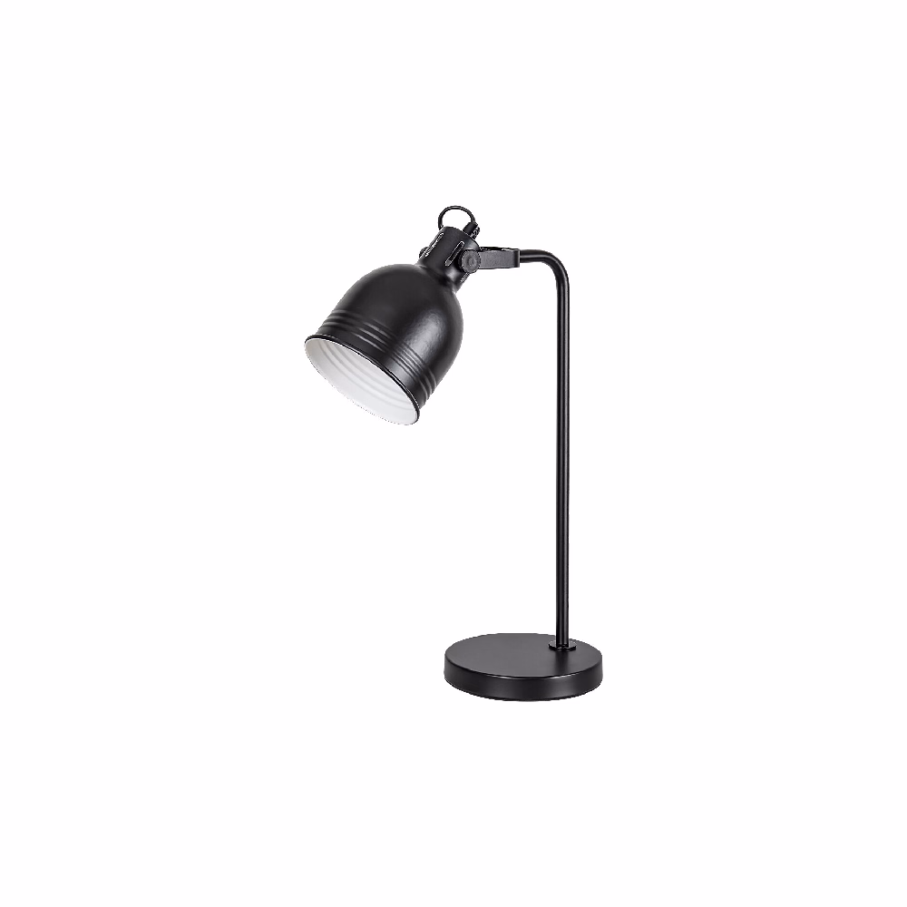 Asztali lámpa RÁBALUX Flint halogén E14 1xmax25W fém fekete