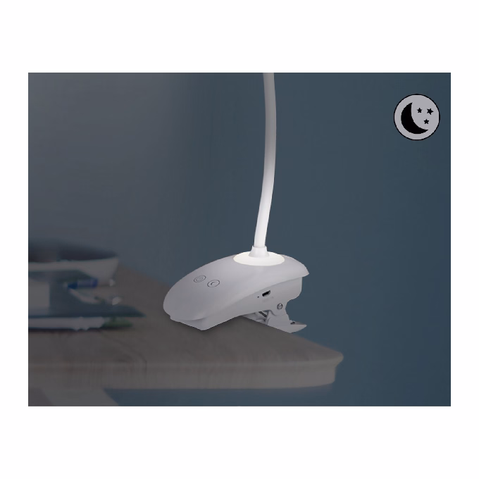 Asztali lámpa RÁBALUX Harris LED 4W műanyag fehér