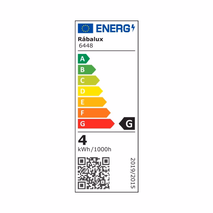 Asztali lámpa RÁBALUX Harris LED 4W műanyag fehér