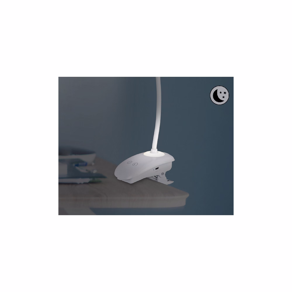 Asztali lámpa RÁBALUX Harris LED 4W műanyag fehér