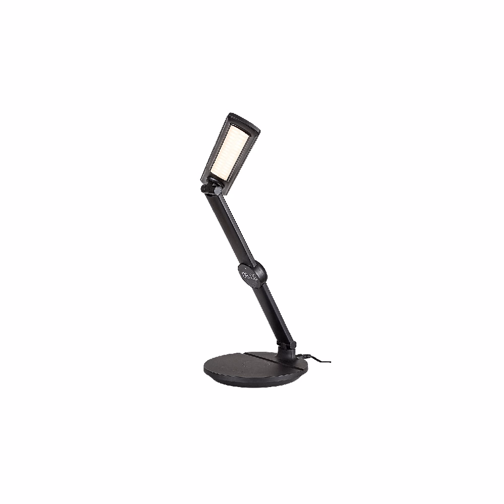 Asztali lámpa RÁBALUX Isak LED 9W műanyag fekete