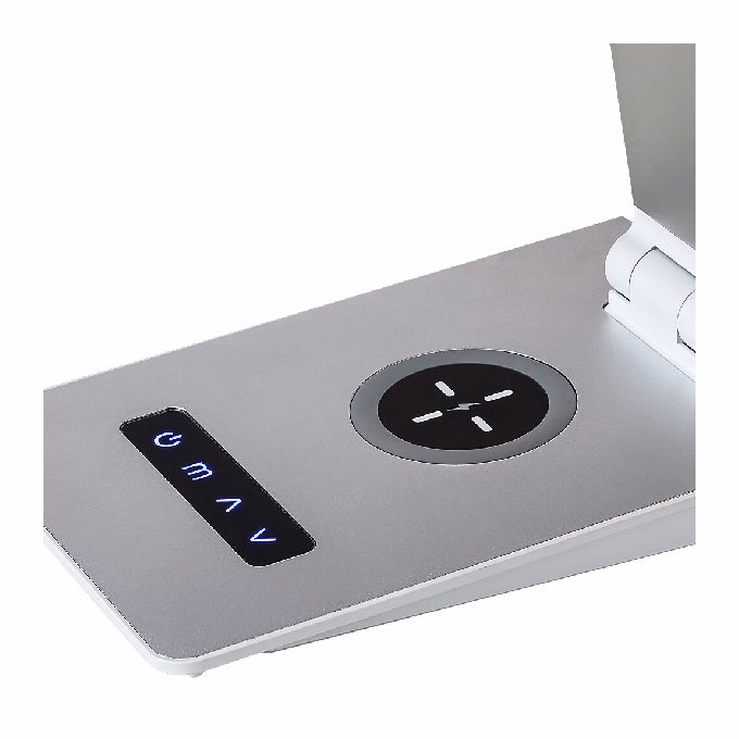 Asztali lámpa RÁBALUX Nilfgard LED 13W aluminium ezüst