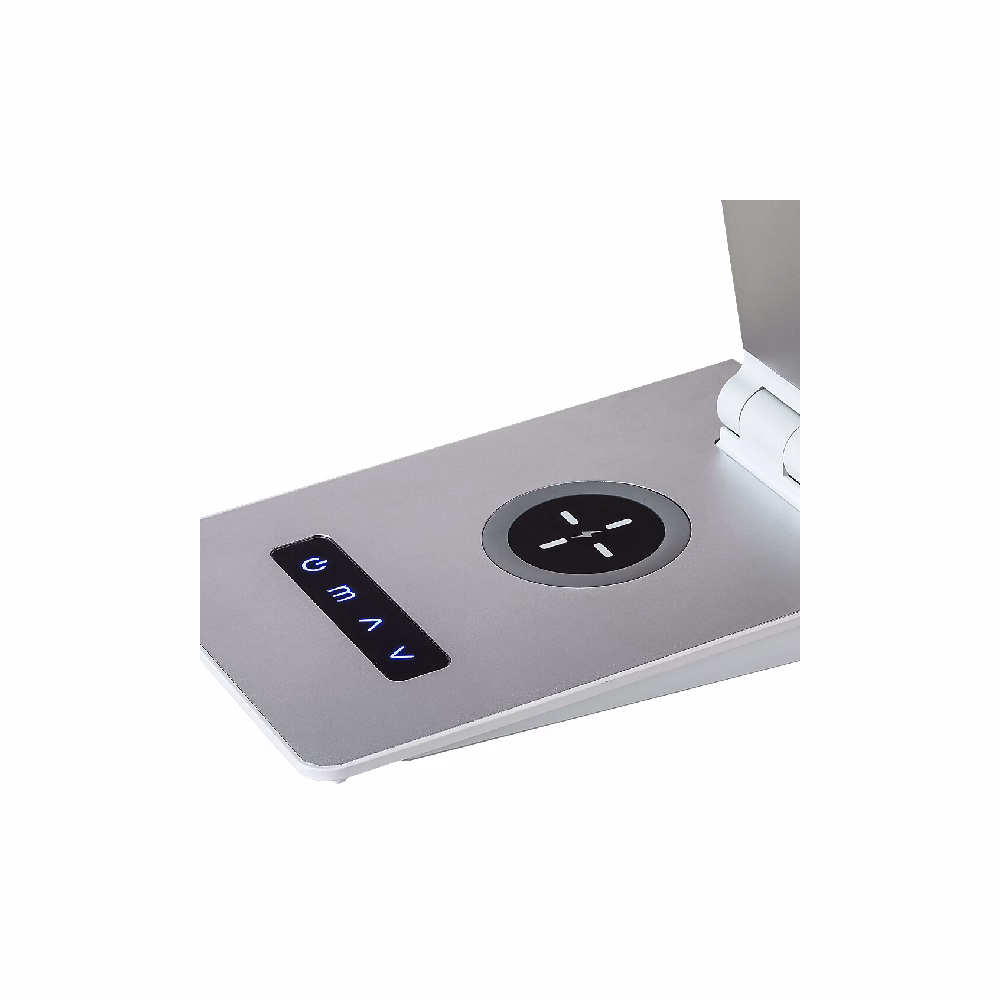 Asztali lámpa RÁBALUX Nilfgard LED 13W aluminium ezüst