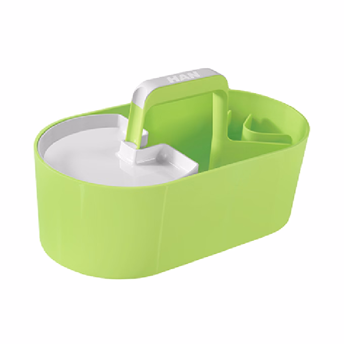 Asztali rendező HAN hordozható kivehető rekesszel lime zöld