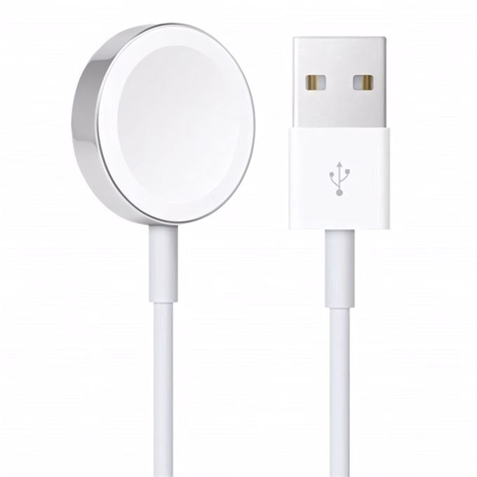 Asztali töltő APPLE USB-A vezeték nélküli Apple Watch fehér