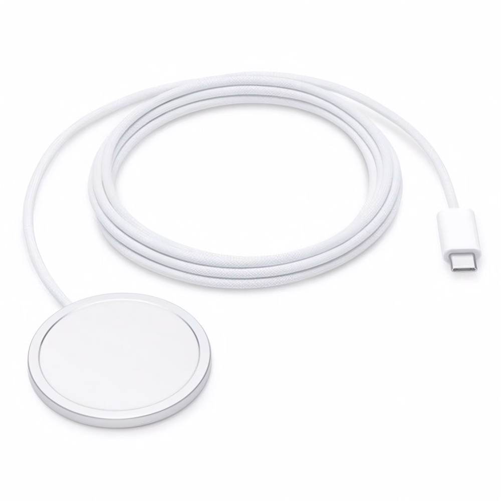 Asztali töltő APPLE USB-C vezeték nélküli QC MagSafe 2m fehér