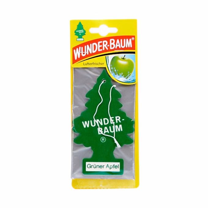 Autó illatosító WUNDERBAUM Zöldalma