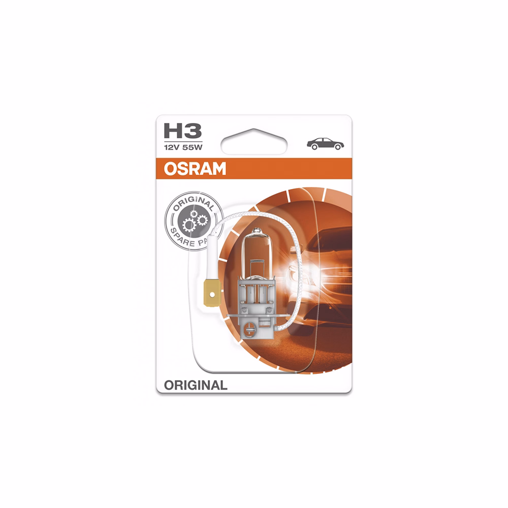 Autó izzó OSRAM H3 12V 55W