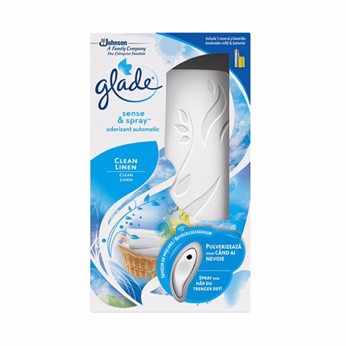 Automata légfrissítő készülék GLADE Friss ruha 250ml