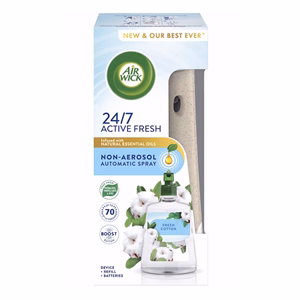 Automata légfrissítő készülék AIR WICK Friss pamut 228 ml