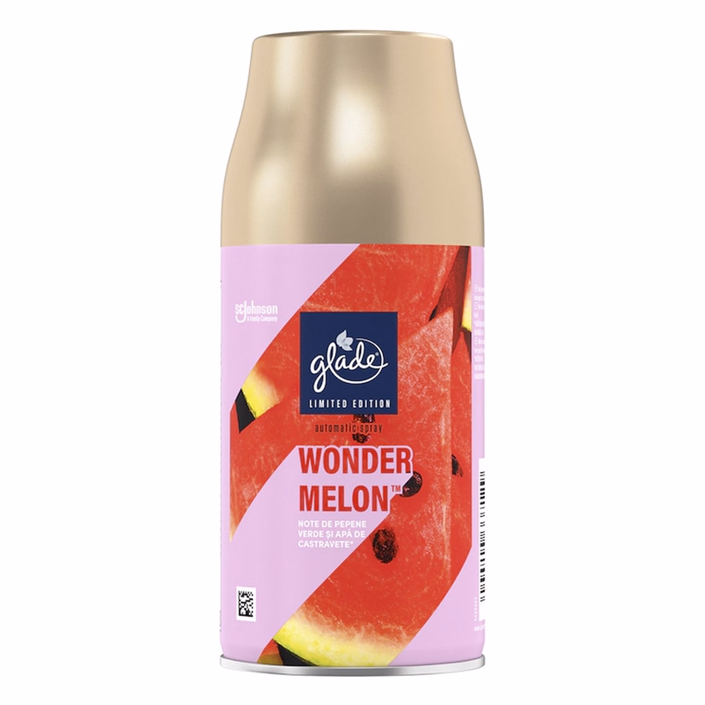 Automata légfrissítő spray utántöltő GLADE Wonder Melon 269ml