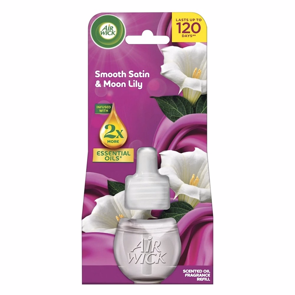 Automata légfrissítő utántöltő AIR WICK Bársony Szatén és éji liliom 19 ml