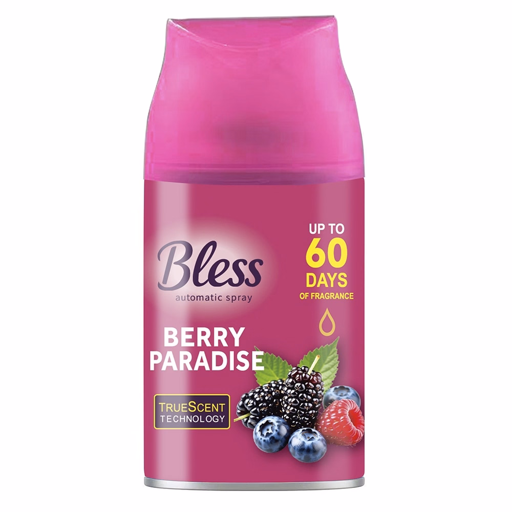 Automata légfrissítő utántöltő BLESS Berry Paradise 250 ml