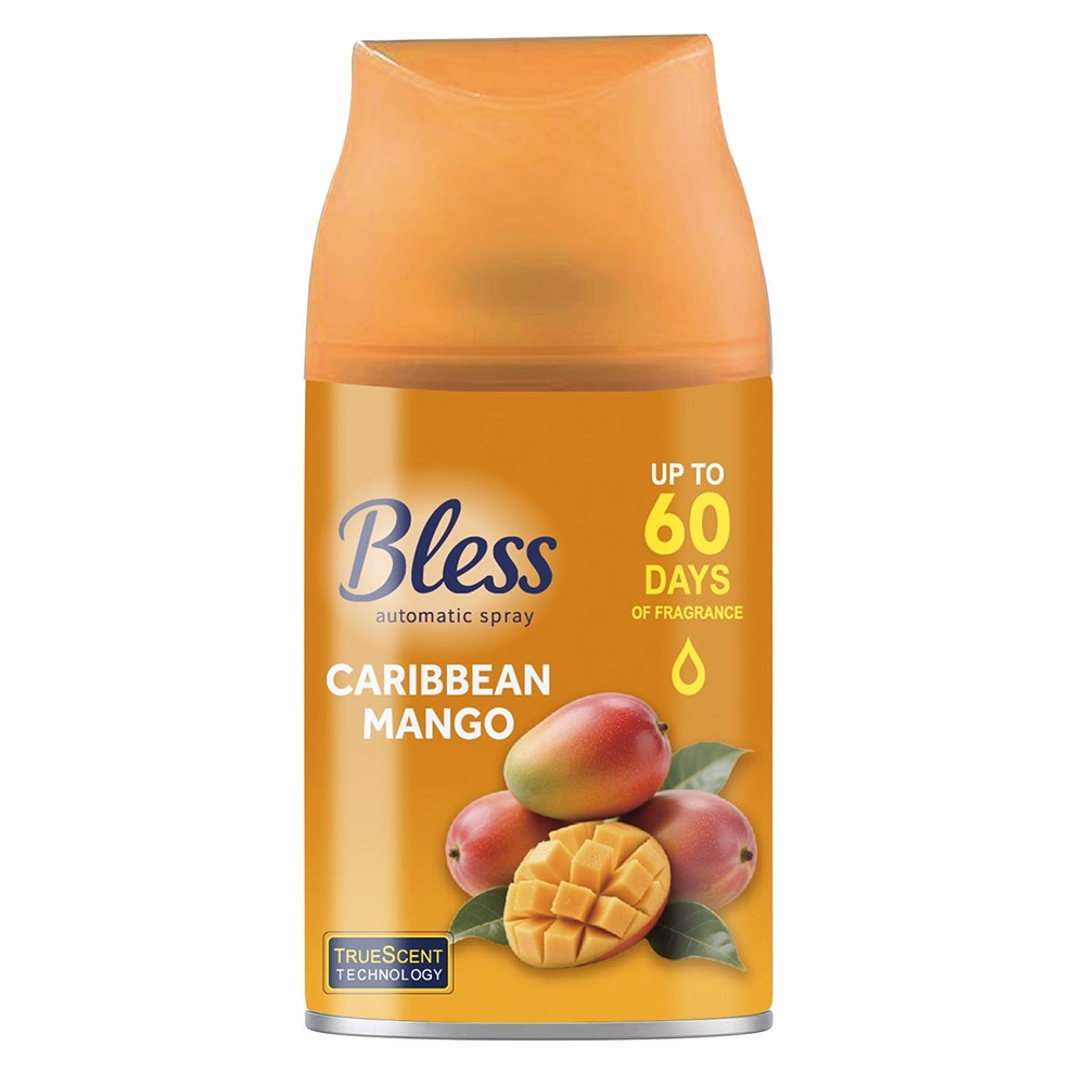 Automata légfrissítő utántöltő BLESS Caribbean Mango 250 ml