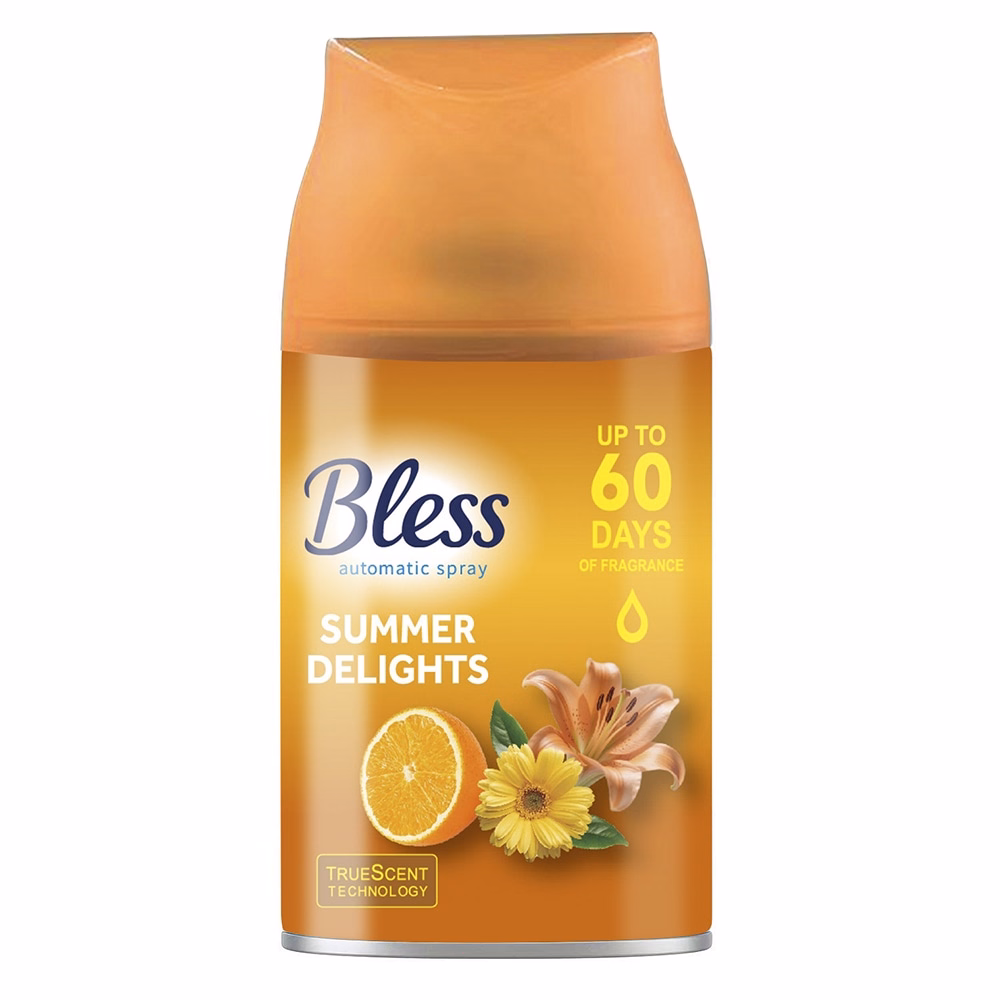 Automata légfrissítő utántöltő BLESS Summer Delights 250 ml