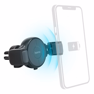 Autós telefontartó és töltő HAMA FC-10 Flex univerzális vezeték nélküli töltéssel Autós telefontartó és töltő HAMA FC-10 Flex univerzális vezeték nélküli töltéssel