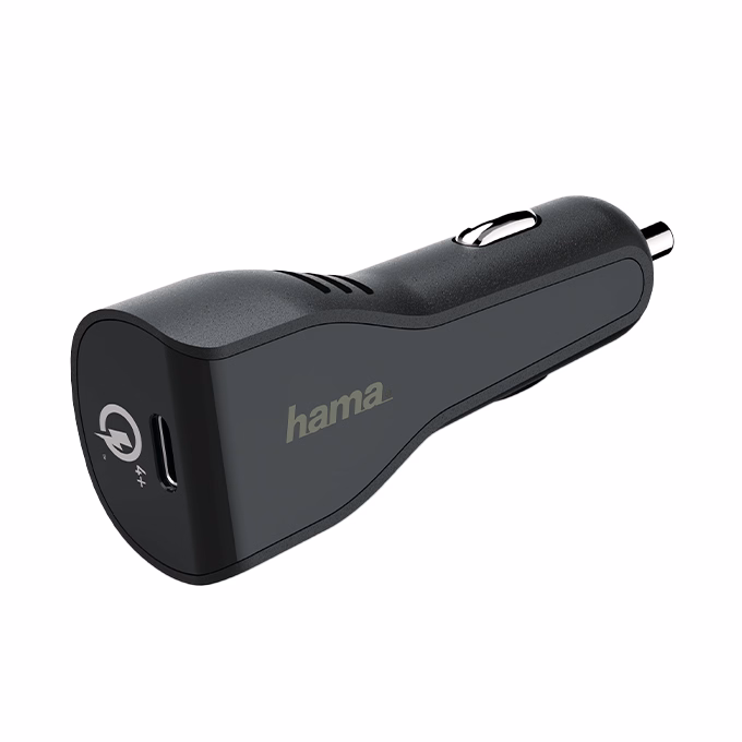 Autós töltő HAMA USB-C 3A Qualcomm QC 4.0 19,5W