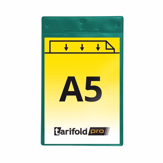 Azonosító mágneses tasak DJOIS A/5 álló 350mic zöld 10 darabos