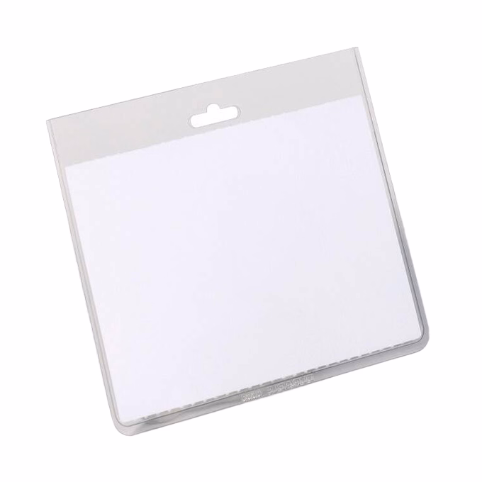 Azonosítókártya tartó DURABLE 60x90 mm puha átlátszó