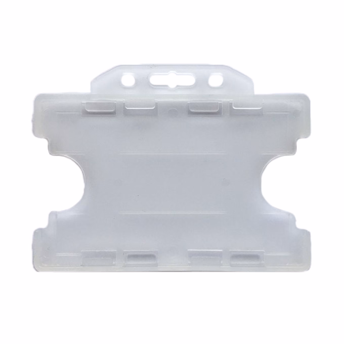 Azonosítókártya tartó Proximity álló 85x54mm opál 2 kártyás