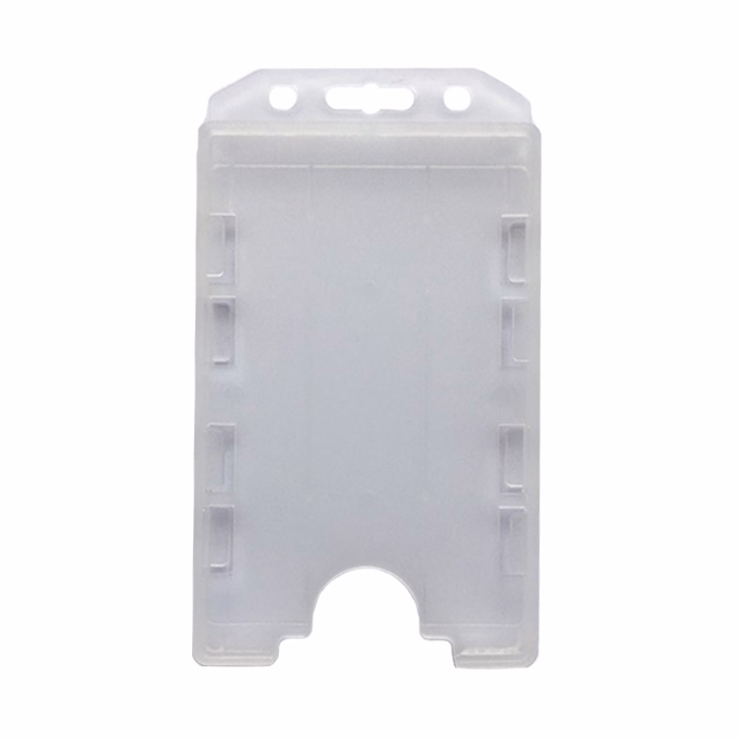 Azonosítókártya tartó Proximity álló 85x54mm opál 2 kártyás