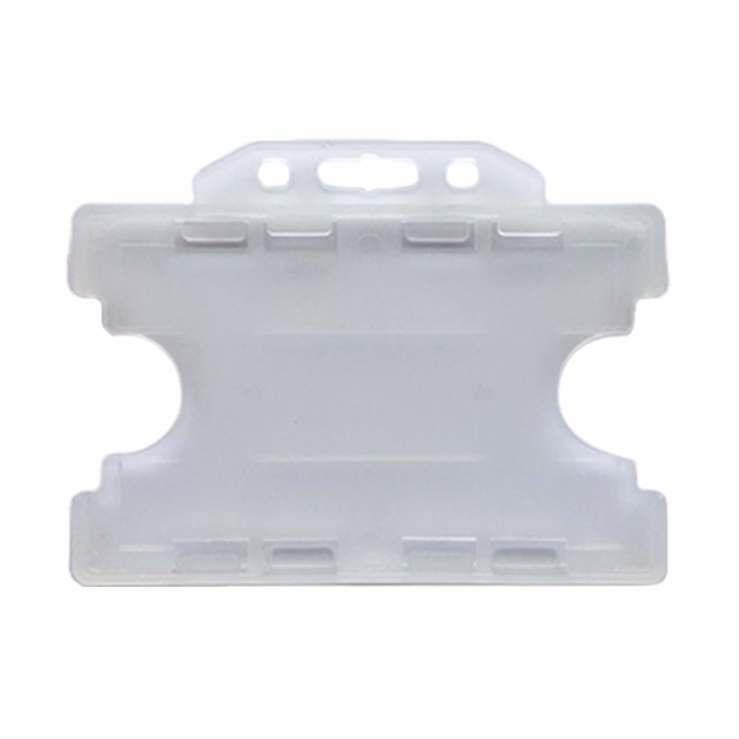Azonosítókártya tartó Proximity fekvő 85x54mm opál 2 kártyás