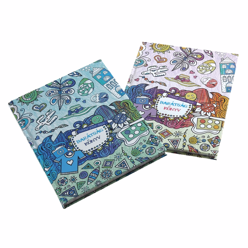 Barátság könyv REALSYSTEM 142x192mm kék