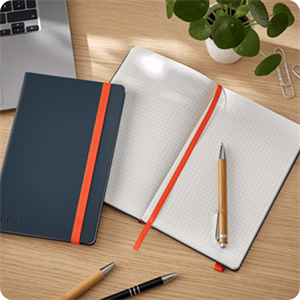 Beírókönyv kockás LEITZ A/5 80 lapos Cosy Soft Touch keményfedeles bársonyszürke Beírókönyv kockás LEITZ A/5 80 lapos Cosy Soft Touch keményfedeles bársonyszürke