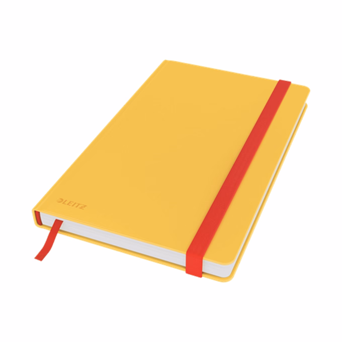 Beírókönyv kockás LEITZ A/5 80 lapos Cosy Soft Touch keményfedeles melegsárga Beírókönyv kockás LEITZ A/5 80 lapos Cosy Soft Touch keményfedeles melegsárga
