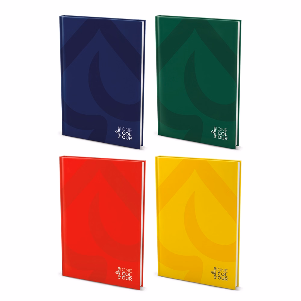 Beírókönyv kockás LIPAMILL A/4 192 lapos Office keményfedeles